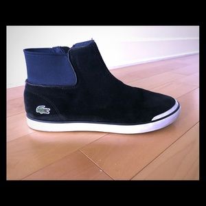 Lacoste Blue suede shoes